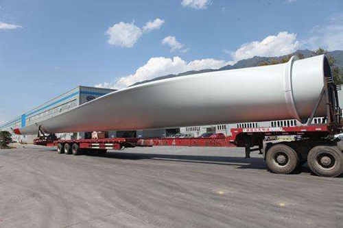 碳纤维复合材料降低风电叶片的运输成本