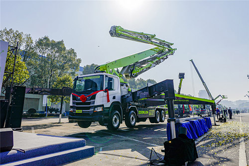 国产碳纤维工业应用新突破,纯国产碳纤维臂架泵车